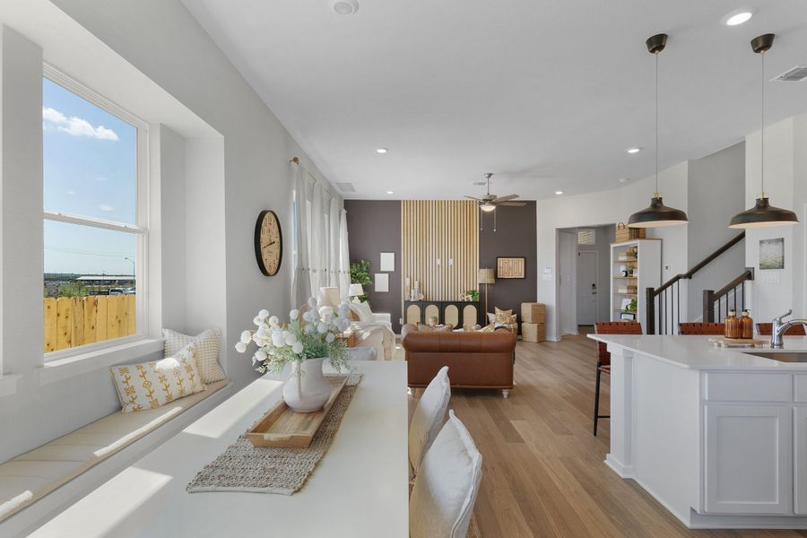 Furnished interior view inside a new home in Briarwood, Elgin (Image 45).