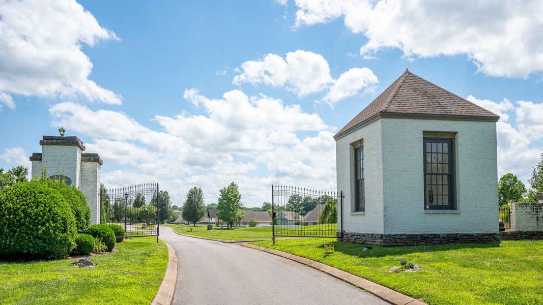 Grand entrance to overall Union Station subdivision