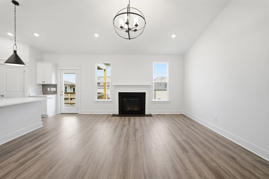 Spacious, unfurnished interior of a new home in McCain's Station, Gallatin (Image 52). Spacious, unfurnished interior of a new home in McCain's Station, Gallatin (Image 52).