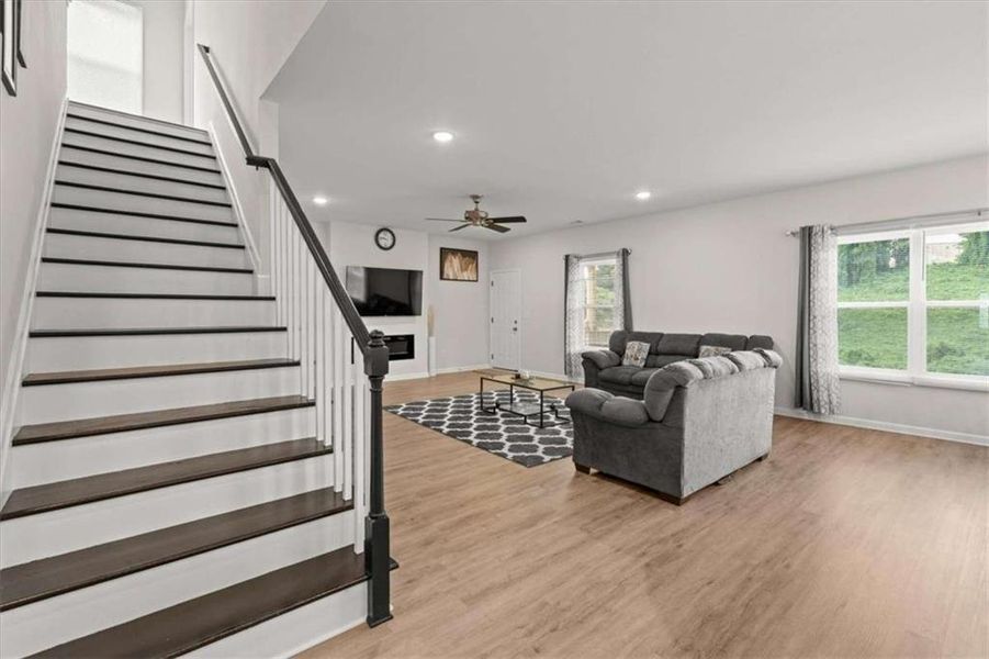 Furnished interior view inside a new home in , Villa Rica (Image 10).