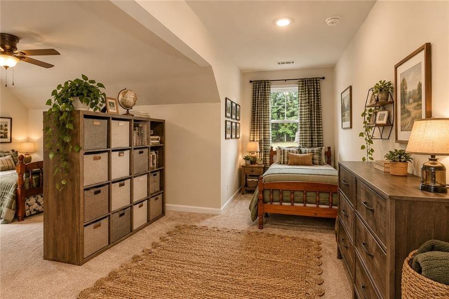 Furnished interior view inside a new home in , Athens (Image 45).