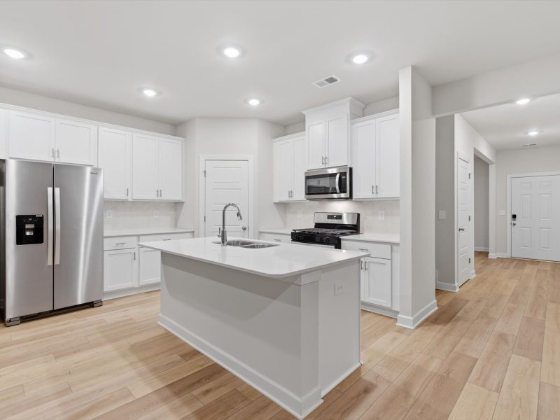 Furnished interior view inside a new home in Shiloh Valley, Piedmont (Image 4).
