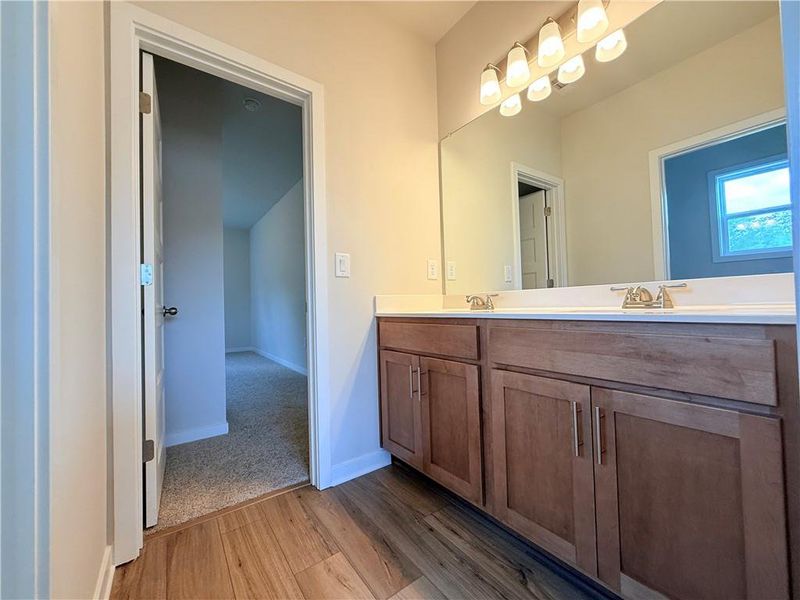 Furnished interior view inside a new home in Ponderosa Farms Reserve, Gainesville (Image 15).