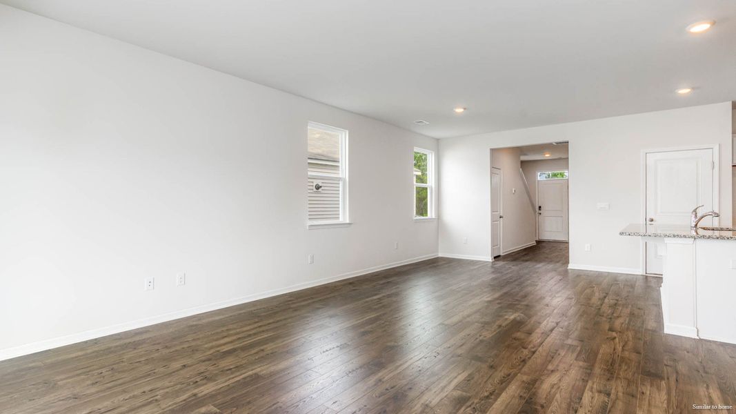 Spacious, unfurnished interior of a new home in The Haven at Indigo Preserve, Leland (Image 14). Spacious, unfurnished interior of a new home in The Haven at Indigo Preserve, Leland (Image 14).