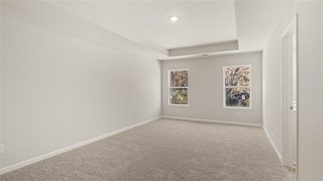 Spacious, unfurnished interior of a new home in Brookland Commons, Monroe (Image 22).