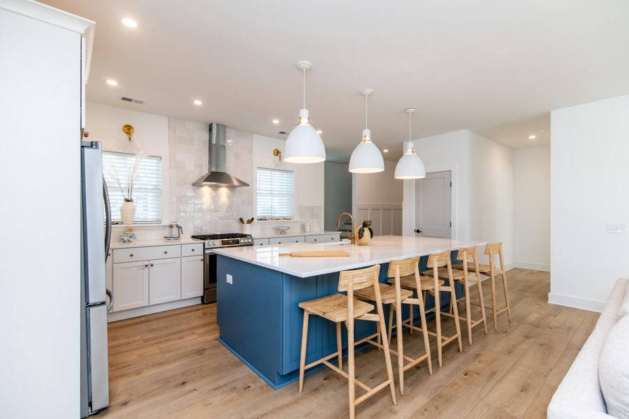 Furnished interior view inside a new home in , Edisto Island (Image 30).