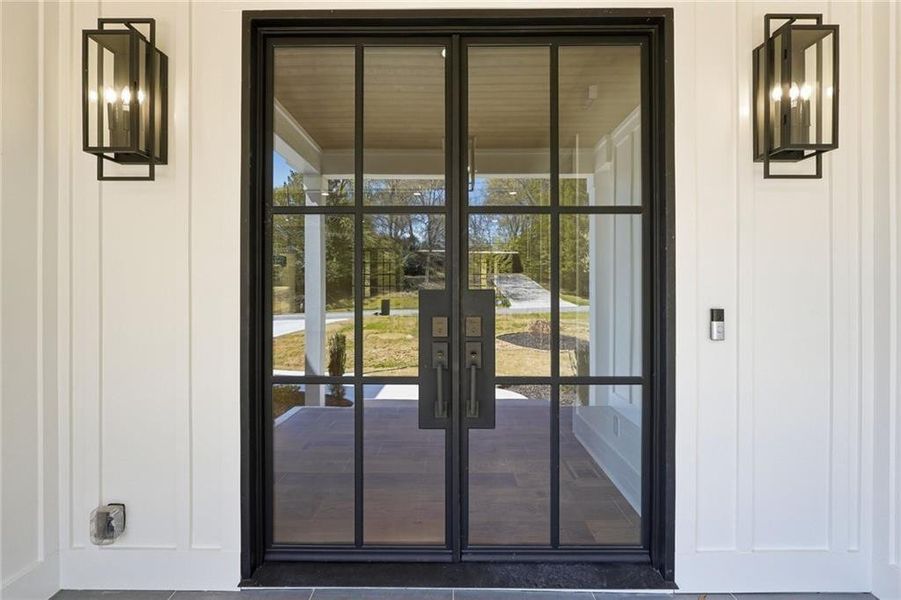 Exterior details and patio area of a home in , Atlanta (Image 27).