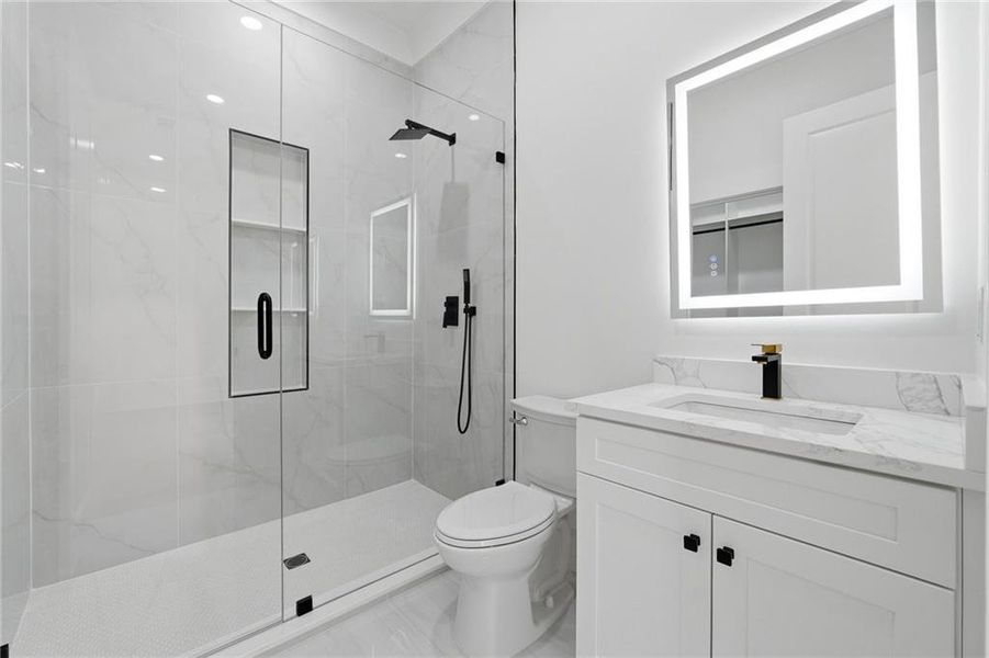 Furnished interior view inside a new home in , Lawrenceville (Image 11).