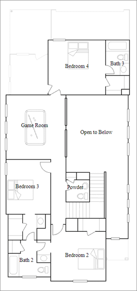 Image 8 representing the Beaumont by Lennar in Wildflower Ranch: Lonestar Collection, Fort Worth, TX. Image 8 representing the Beaumont by Lennar in Wildflower Ranch: Lonestar Collection, Fort Worth, TX.