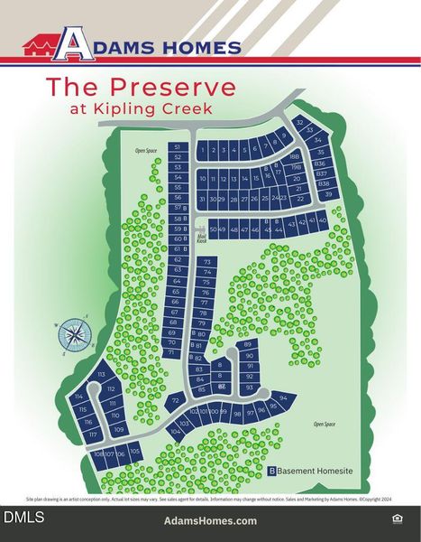 Kipling Creek Map