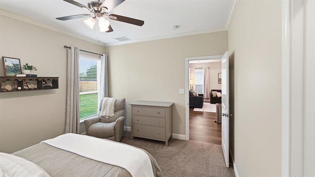 Furnished interior view inside a new home in , Granbury (Image 39). Furnished interior view inside a new home in , Granbury (Image 39).