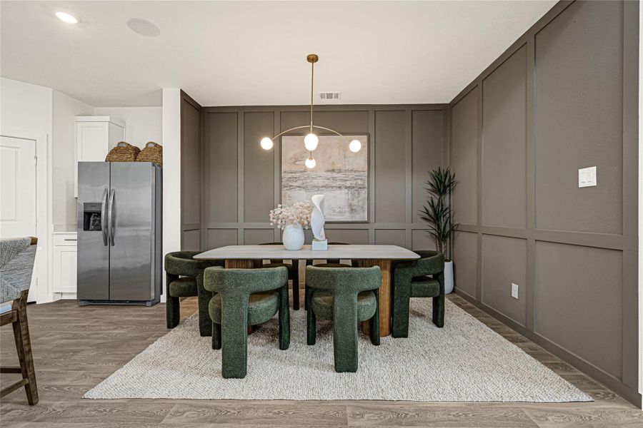Furnished interior view inside a new home in Emberly, Beasley (Image 13).
