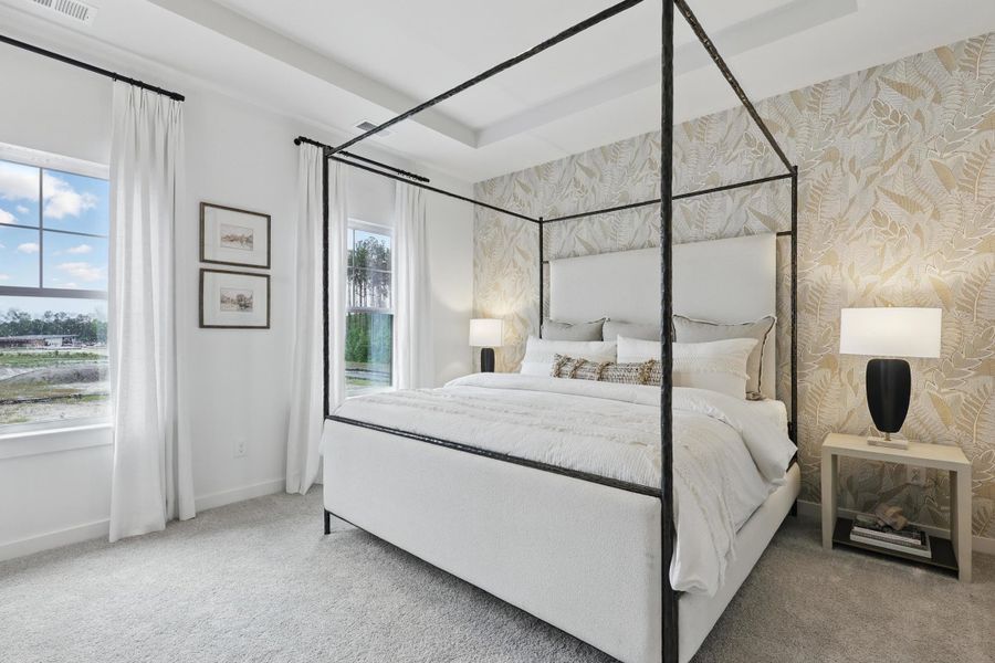 Furnished interior view inside a new home in Nexton, Summerville (Image 14).