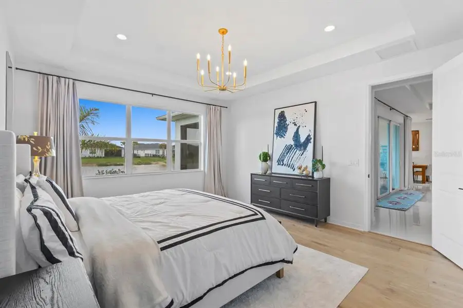 Furnished interior view inside a new home in , Punta Gorda (Image 32).