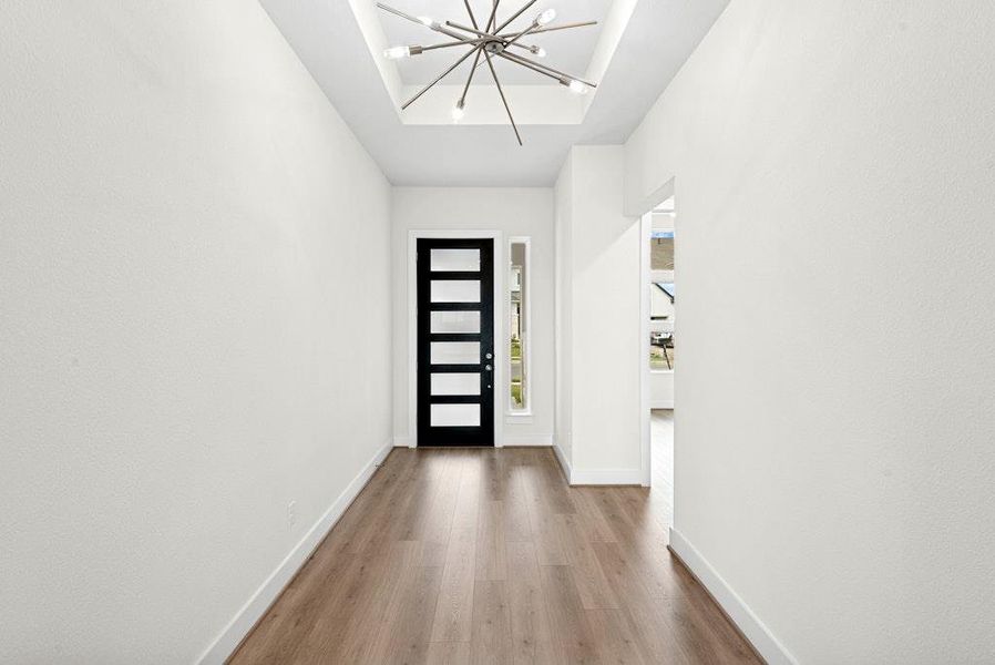 Spacious, unfurnished interior of a new home in Santa Rita Ranch, Liberty Hill (Image 28).