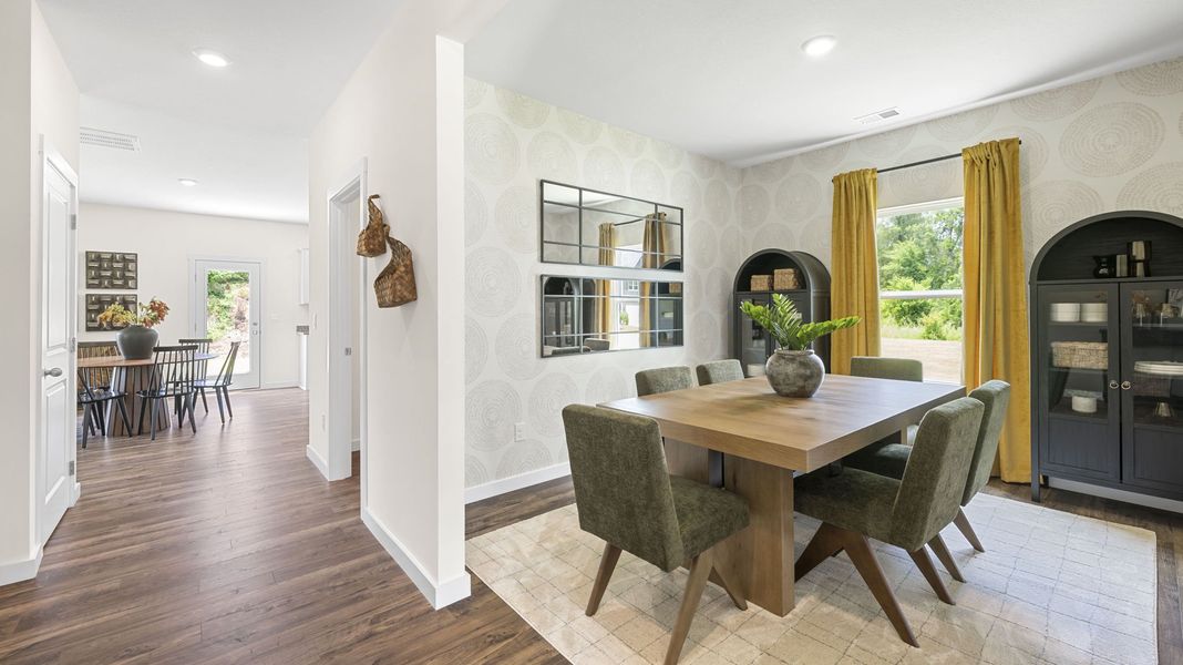Furnished interior view inside a new home in Fairview Hills, Cleveland (Image 7).