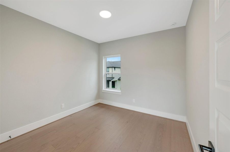 Spacious, unfurnished interior of a new home in Easthaven at Bridgeland Central - Horizon Collection, Cypress (Image 19).