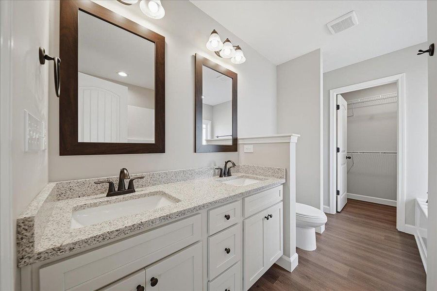 Furnished interior view inside a new home in Bent Tree, Gaffney (Image 13).