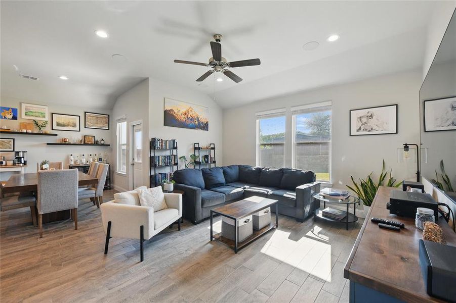 Furnished interior view inside a new home in , Denton (Image 25).