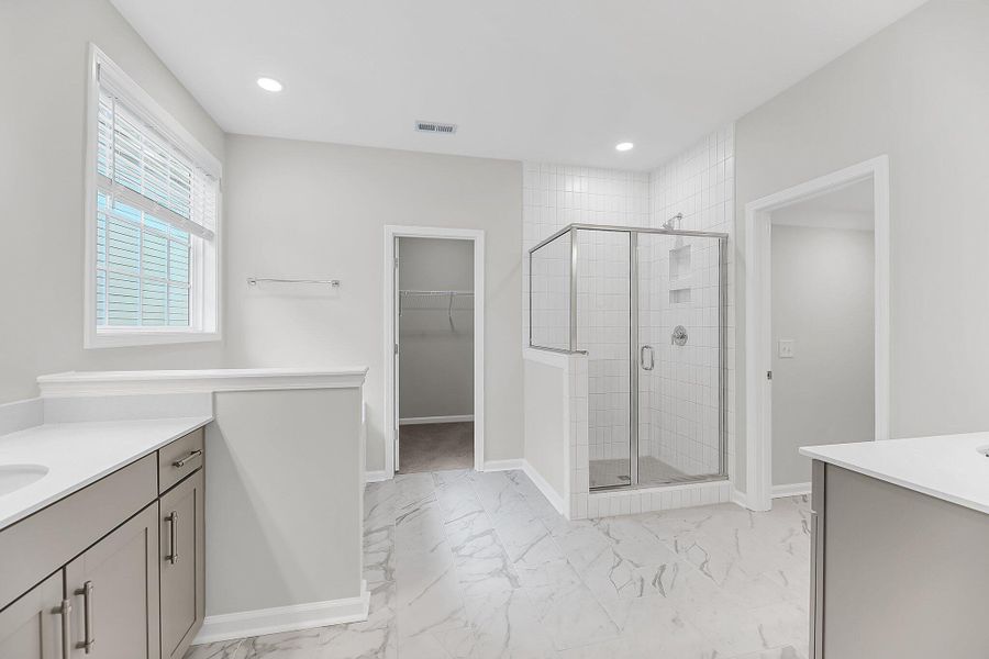 Furnished interior view inside a new home in Sweetgrass Station, Summerville (Image 7).
