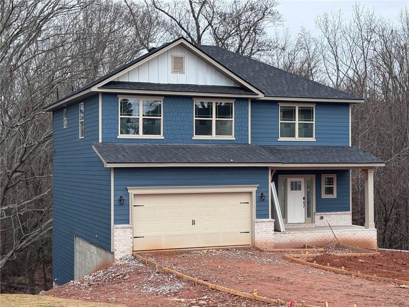 In-progress construction of a new home in Magnolia Villas, Cornelia, GA (Image 33). In-progress construction of a new home in Magnolia Villas, Cornelia, GA (Image 33).