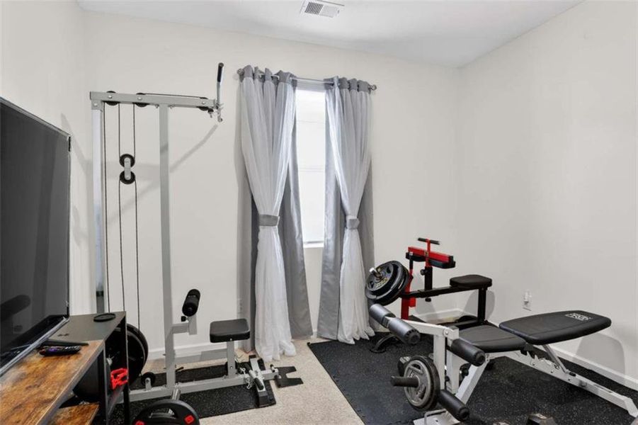Furnished interior view inside a new home in Champion's Run, Lithonia (Image 23).