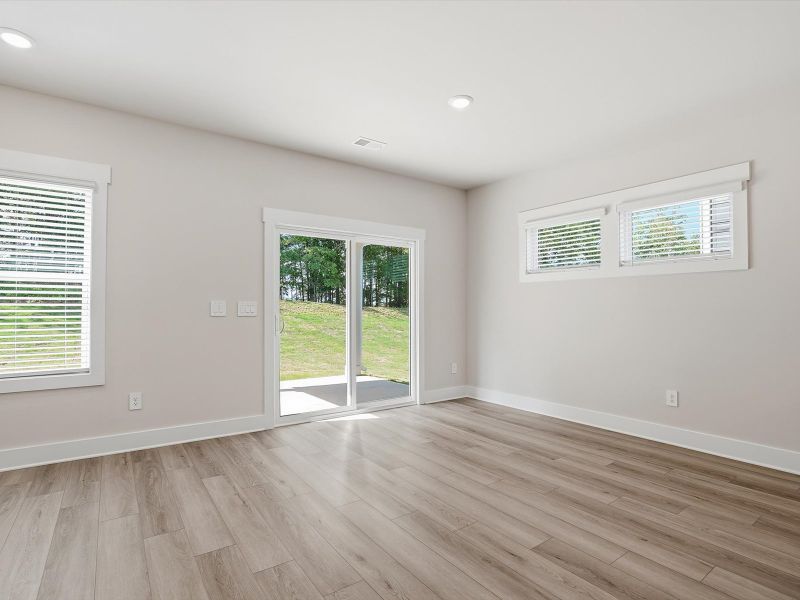 Spacious, unfurnished interior of a new home in Cedar Shoals - Signature Collection, Piedmont (Image 10). Spacious, unfurnished interior of a new home in Cedar Shoals - Signature Collection, Piedmont (Image 10).