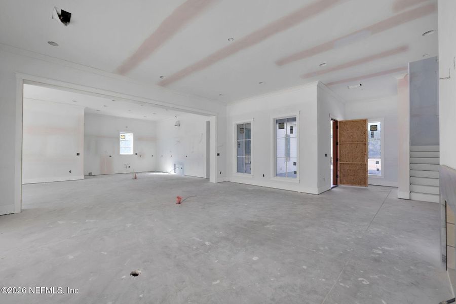 In-progress construction of a new home in , Ponte Vedra, FL (Image 16).