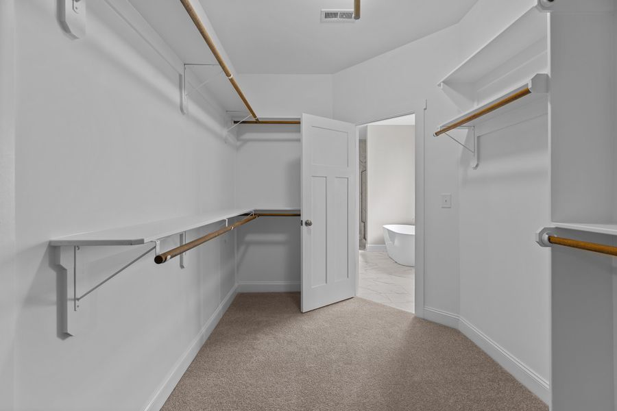 Representative unfurnished interior of a home built from the Haddock by Bill Clark Homes in Laurel Oaks, Greenville (Image 33).