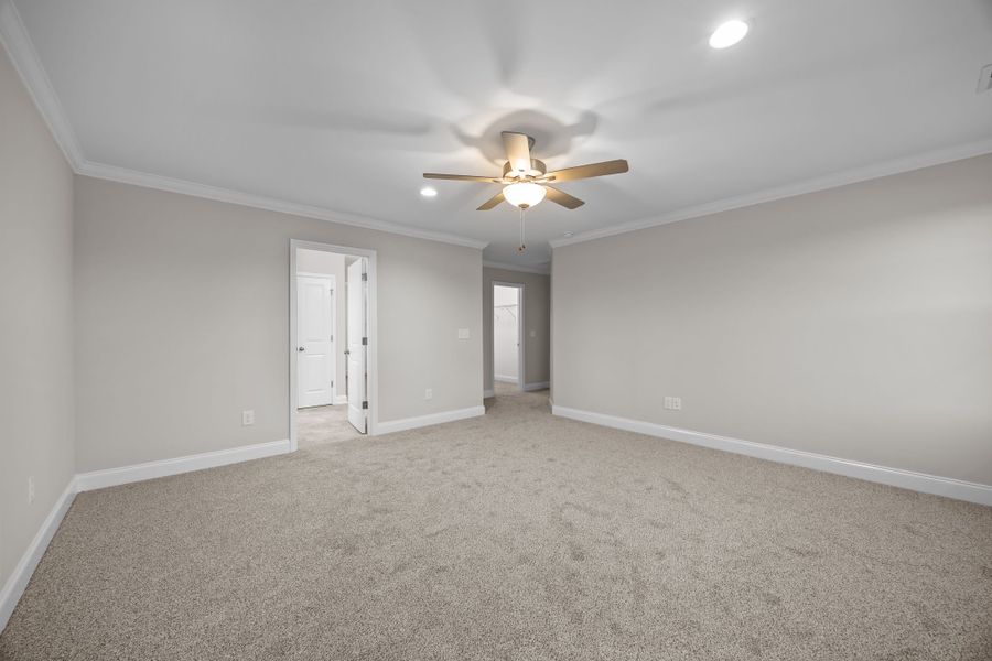 Spacious, unfurnished interior of a new home in Arbor Hills South II, Greenville (Image 36). Spacious, unfurnished interior of a new home in Arbor Hills South II, Greenville (Image 36).