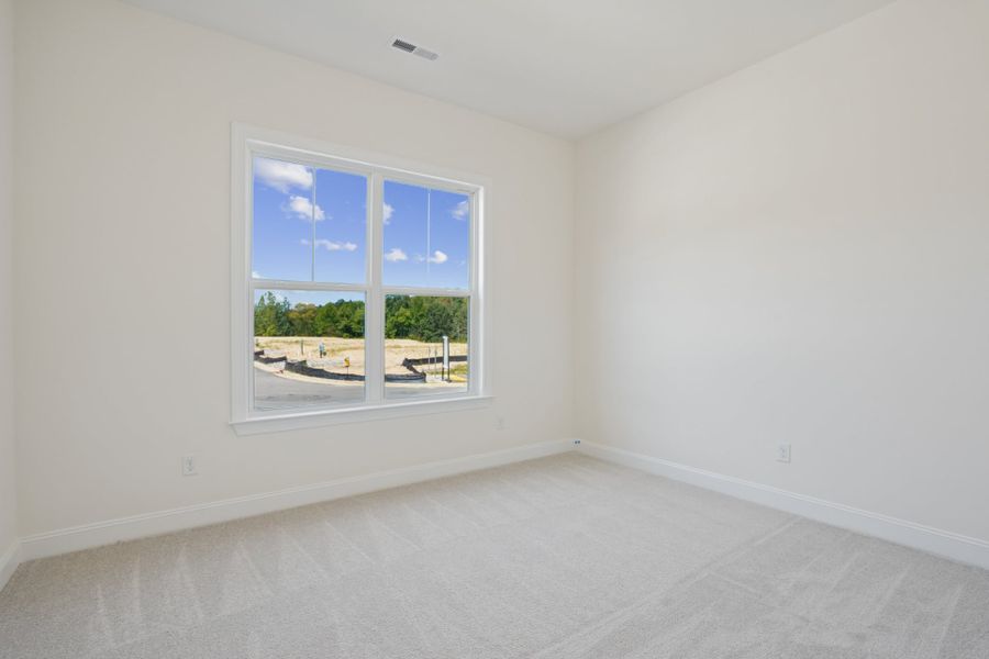 Representative unfurnished interior of a home built from the Jordan by Caruso Homes in Blue Run, Raleigh (Image 28). Representative unfurnished interior of a home built from the Jordan by Caruso Homes in Blue Run, Raleigh (Image 28).