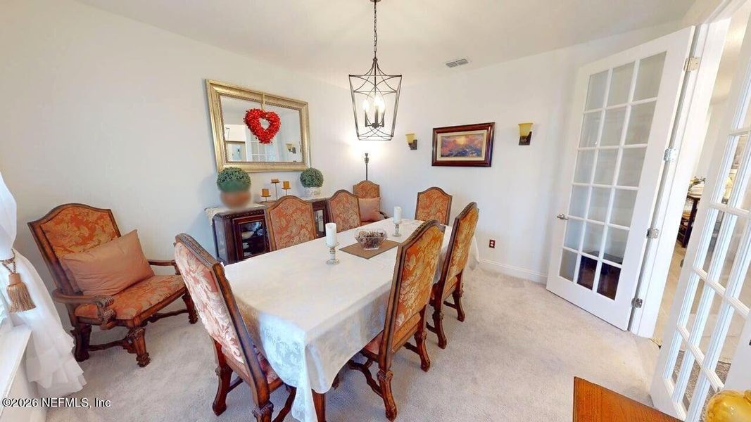 Furnished interior view inside a new home in Stillwater | Active Adult 55+, St. Johns (Image 8).