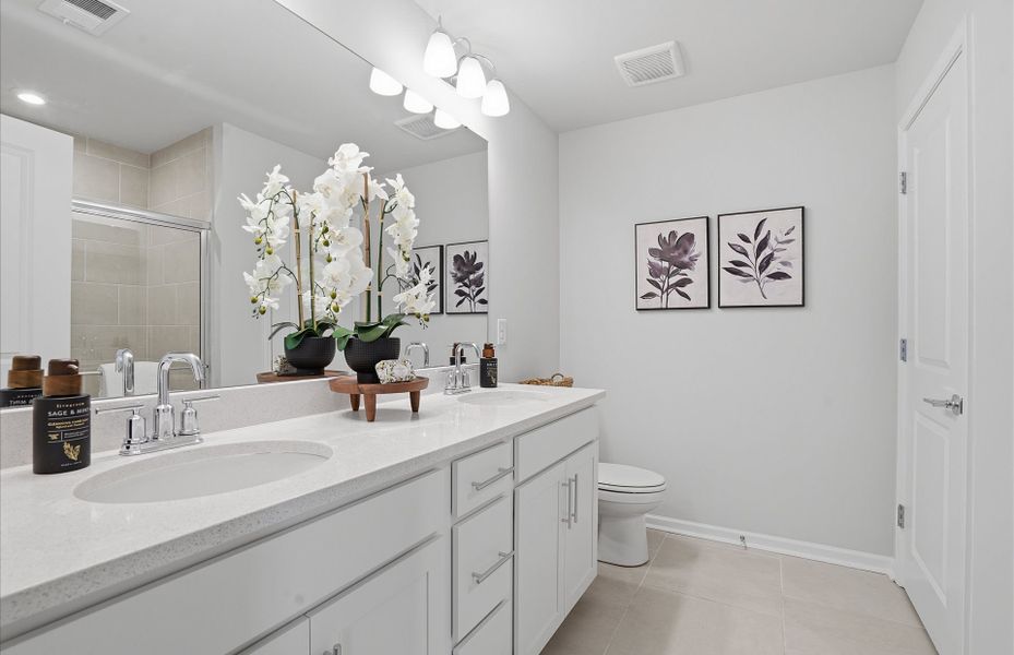 Furnished interior view inside a new home in Indigo Park, Easley (Image 13).