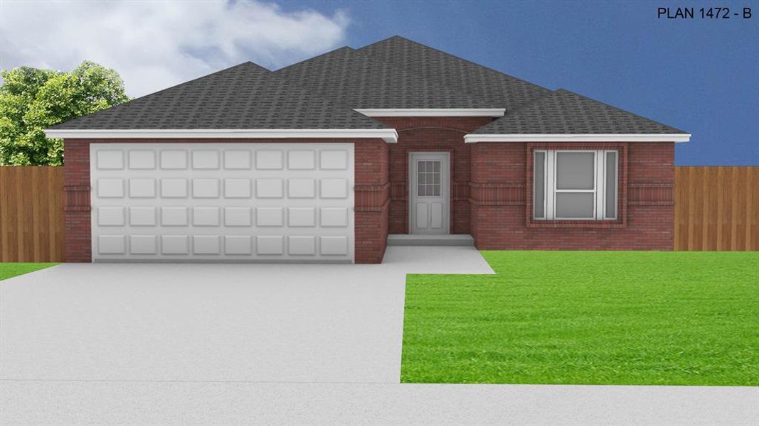 Front exterior of a new home in , Coleman, TX, highlighting curb appeal (Image 3). Front exterior of a new home in , Coleman, TX, highlighting curb appeal (Image 3).