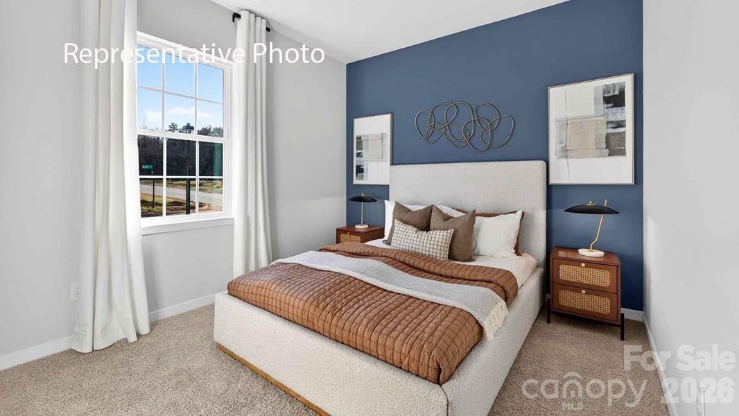 Furnished interior view inside a new home in Stanton, Richburg (Image 15).