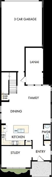 2D floor plan layout of this home in Weslyn Park in Sunbridge 34', St. Cloud, FL (Image 2). 2D floor plan layout of this home in Weslyn Park in Sunbridge 34', St. Cloud, FL (Image 2).