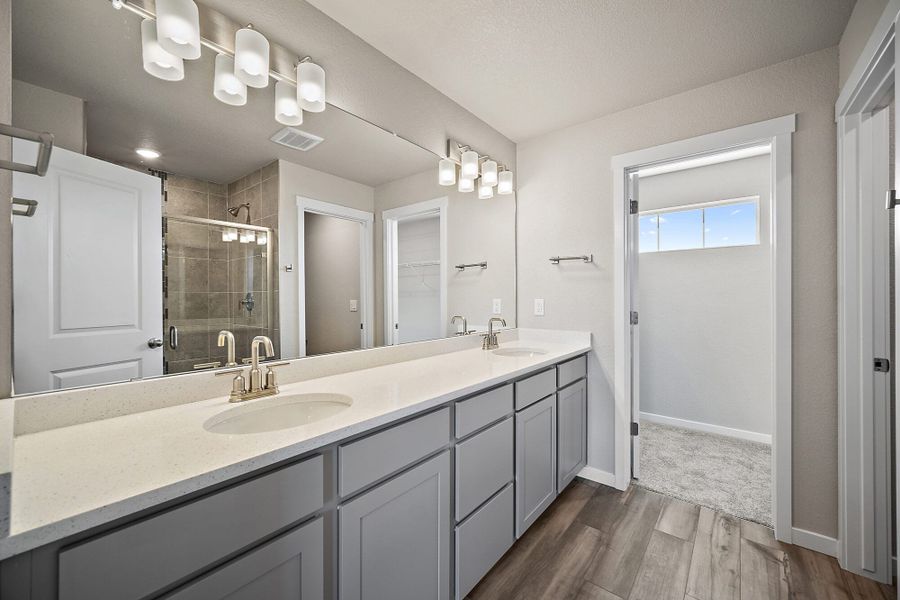 Furnished interior view inside a new home in The Glen-12, Colorado Springs (Image 13).