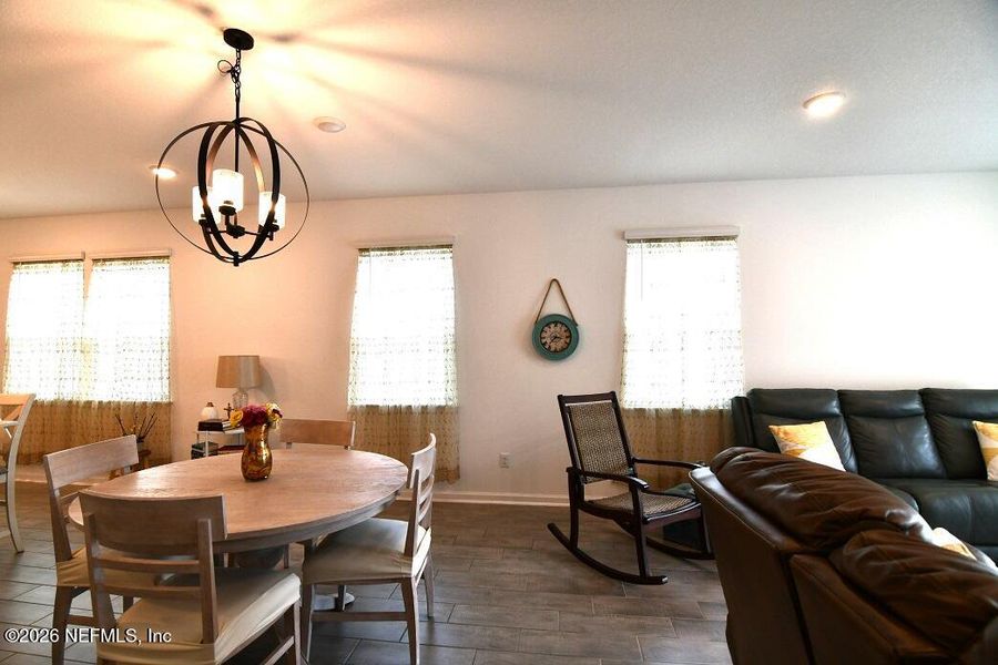 Furnished interior view inside a new home in Forest Crest, Jacksonville (Image 13).
