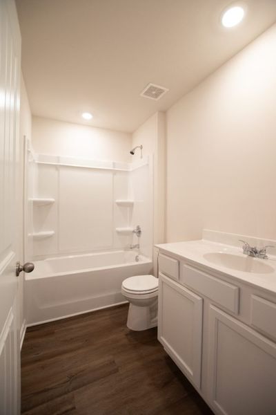 Representative furnished interior of a home built from the Waterford by Piedmont Residential in Villages at Cedar Hill, Dallas (Image 9).