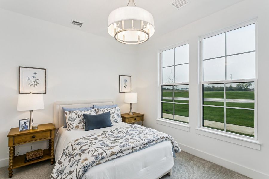 Furnished interior view inside a new home in The Courtyards at The Moorings, Wichita (Image 16).