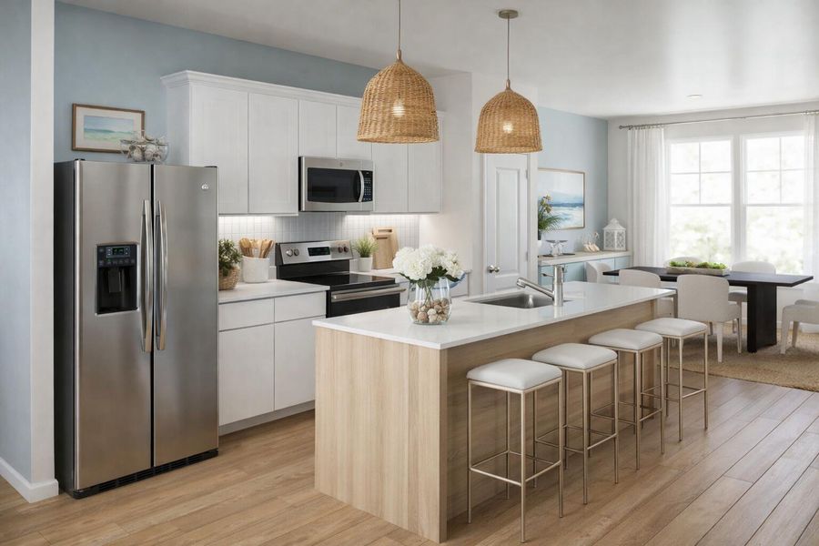 Furnished interior view inside a new home in , Ladson (Image 5).