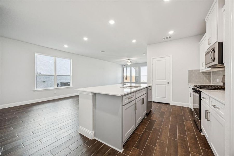 Furnished interior view inside a new home in Sicily, Princeton (Image 7). Furnished interior view inside a new home in Sicily, Princeton (Image 7).