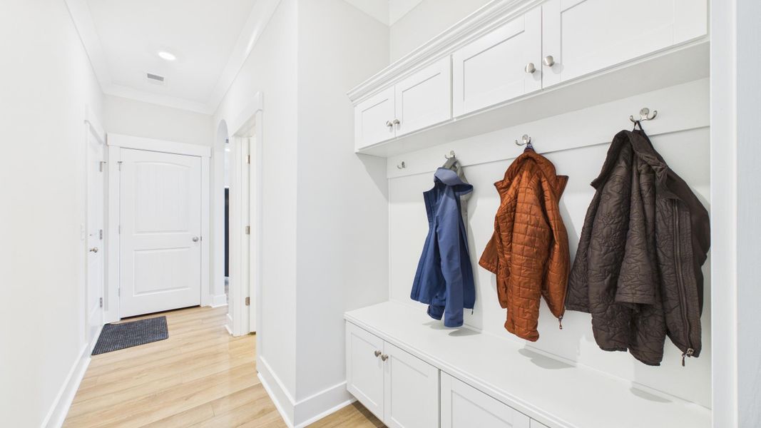 Furnished interior view inside a new home in Hewing Farms, Summerville (Image 35).