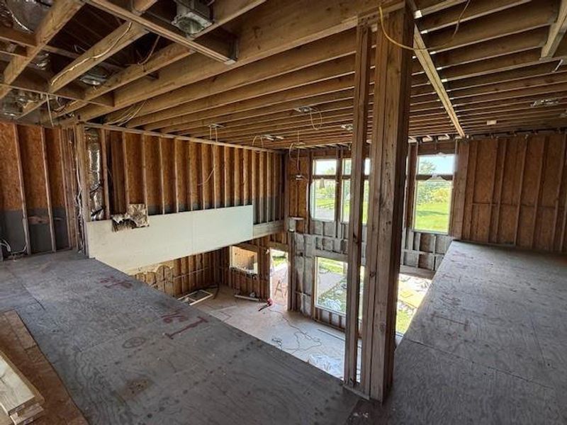 In-progress construction of a new home in , Rosharon, TX (Image 7).