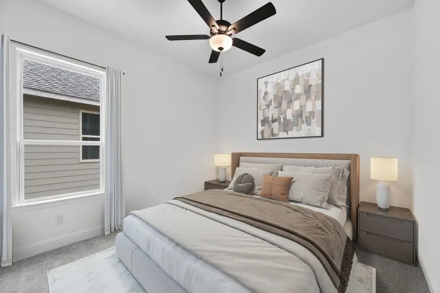 Representative furnished interior of a home built from the Sardonyx by Taylor Morrison in The Ridge at Northlake, Argyle (Image 16).