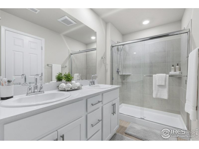 Furnished interior view inside a new home in , Berthoud (Image 17).
