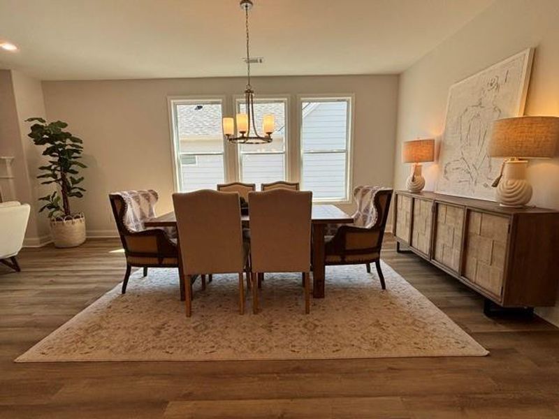 Furnished interior view inside a new home in Echols Farm, Hiram (Image 15).