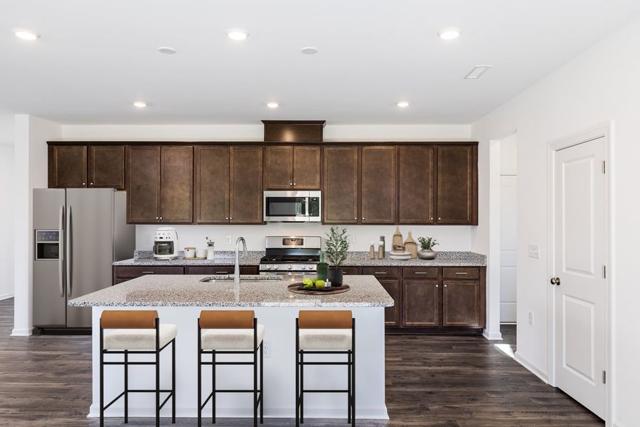 Representative furnished interior of a home built from the Stella by Taylor Morrison in Camden, Willow Spring (Image 6). Representative furnished interior of a home built from the Stella by Taylor Morrison in Camden, Willow Spring (Image 6).