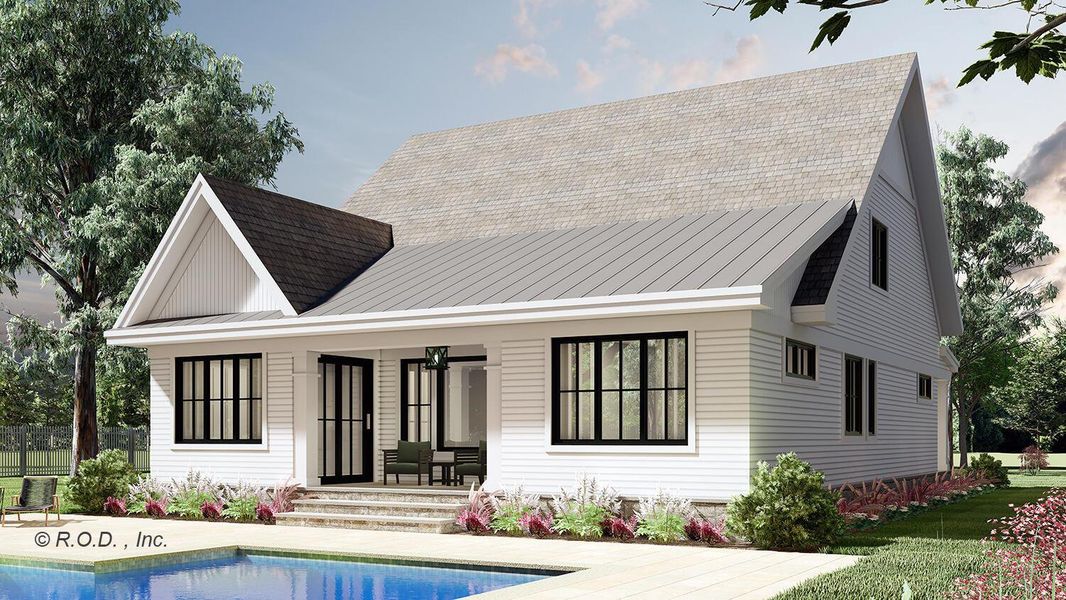 Front exterior of a new home in , Lake Worth, FL, highlighting curb appeal (Image 2).