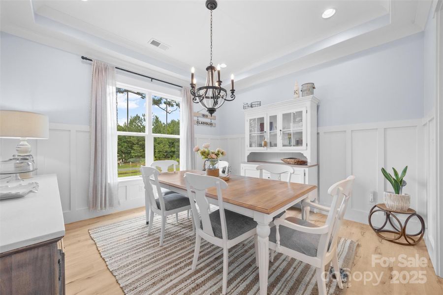 Furnished interior view inside a new home in , Rock Hill (Image 22).